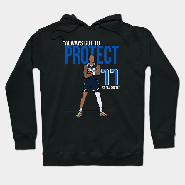 PJ Washington Always Got To Protect 77 At All Costs 2 Hoodie by rattraptees
